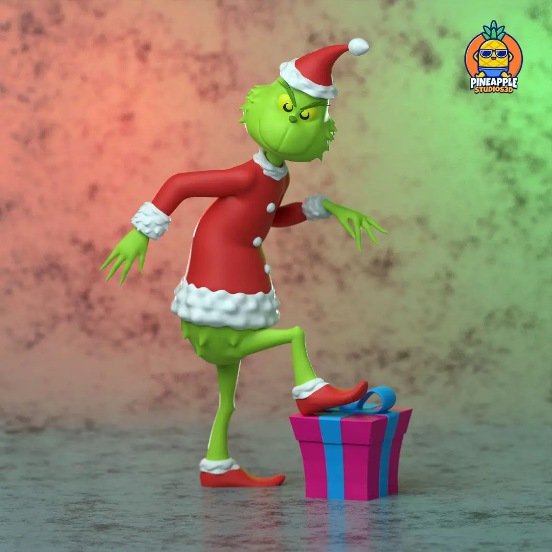 Grinch 3D print model_0