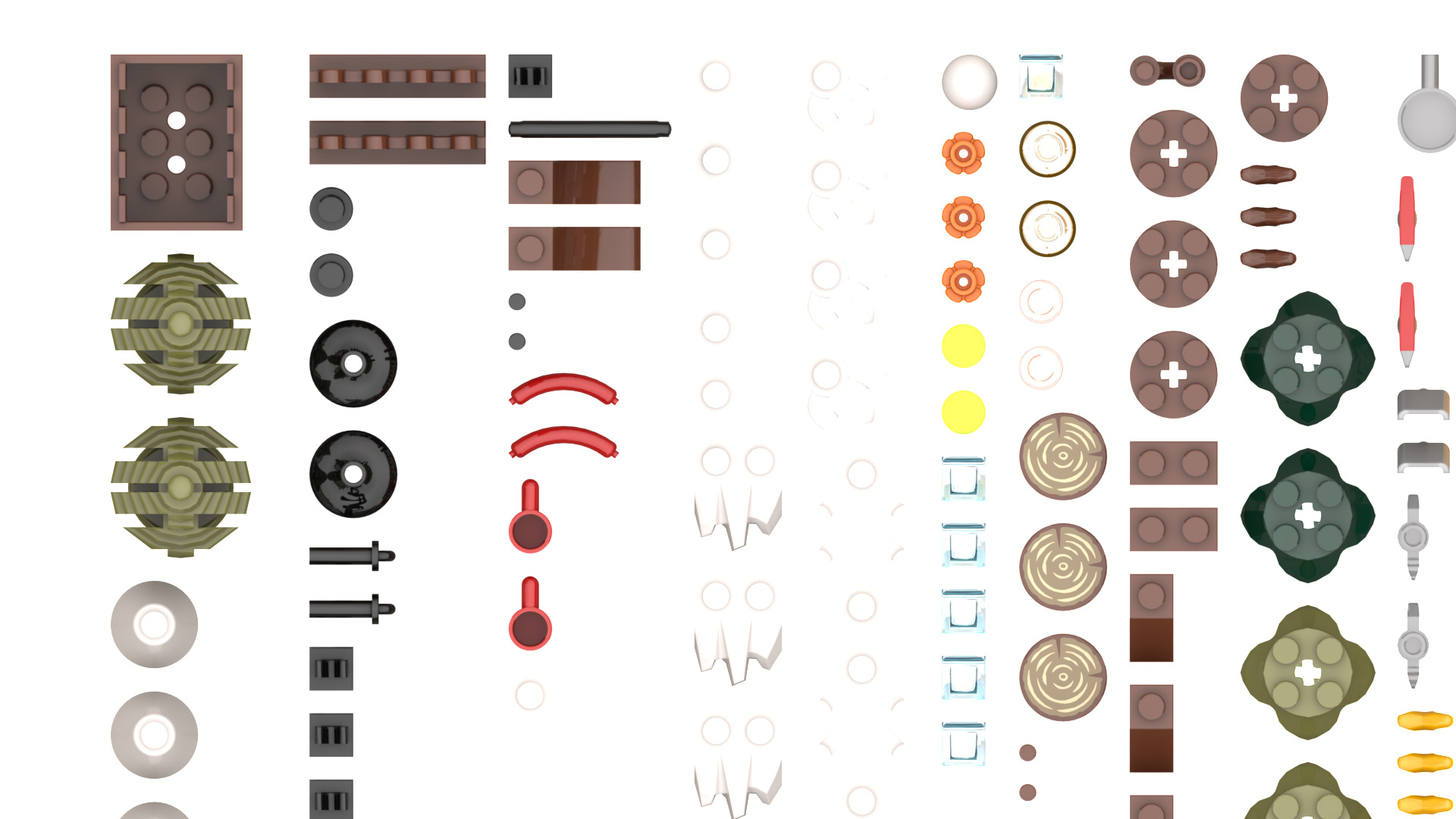 TwindBricks3D - 40610 Winter Fun VIP Add-On Pack 3D print model_1