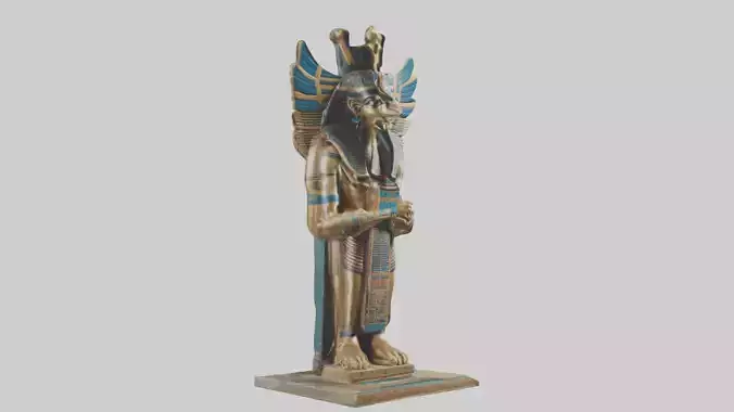 Horus statue model