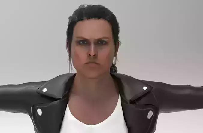 WWe Rowdy RandoRosy 3D model