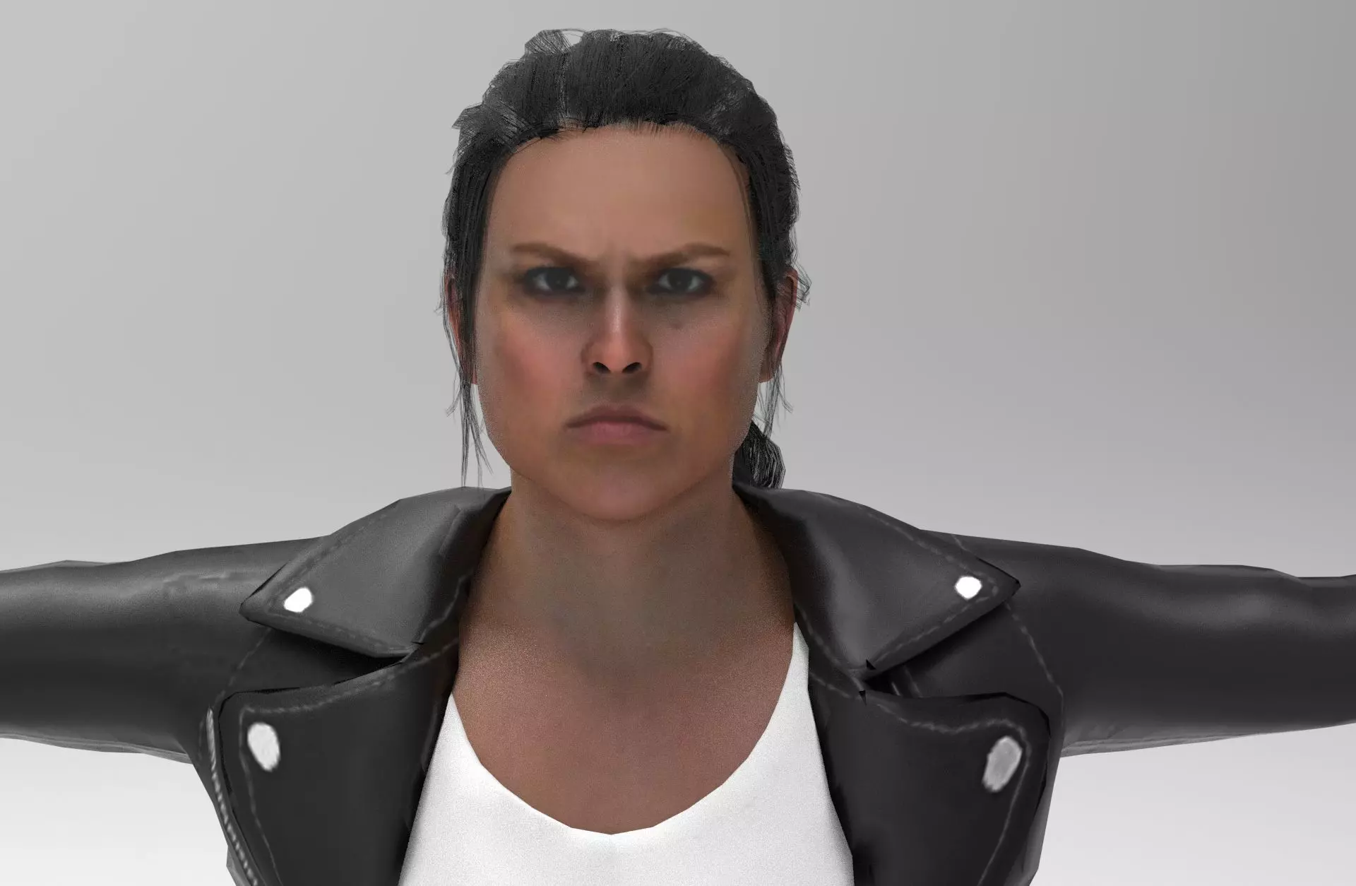 WWe Rowdy RandoRosy 3D model