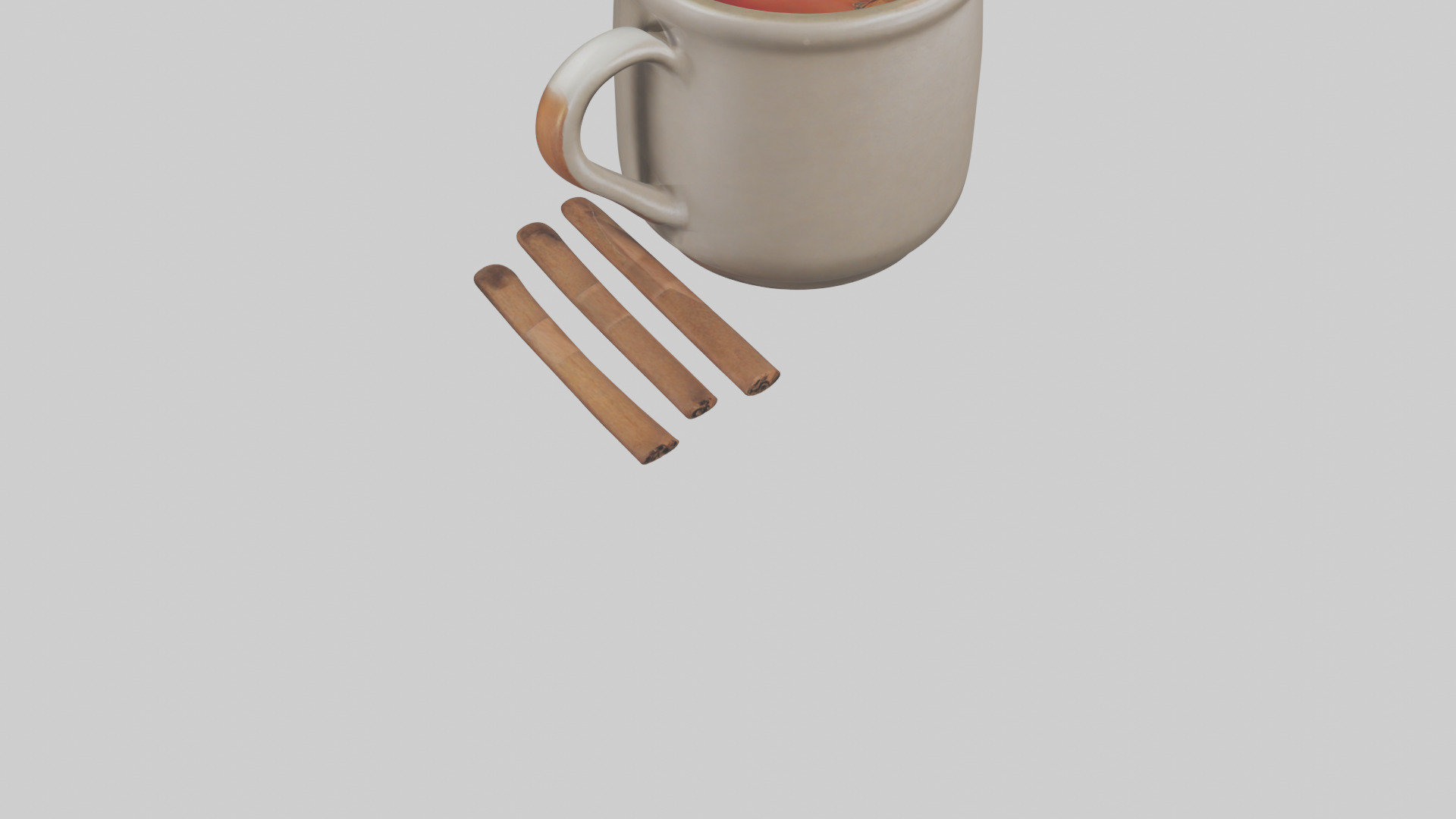 Hot Cider Mug model Low-poly 3D model_6