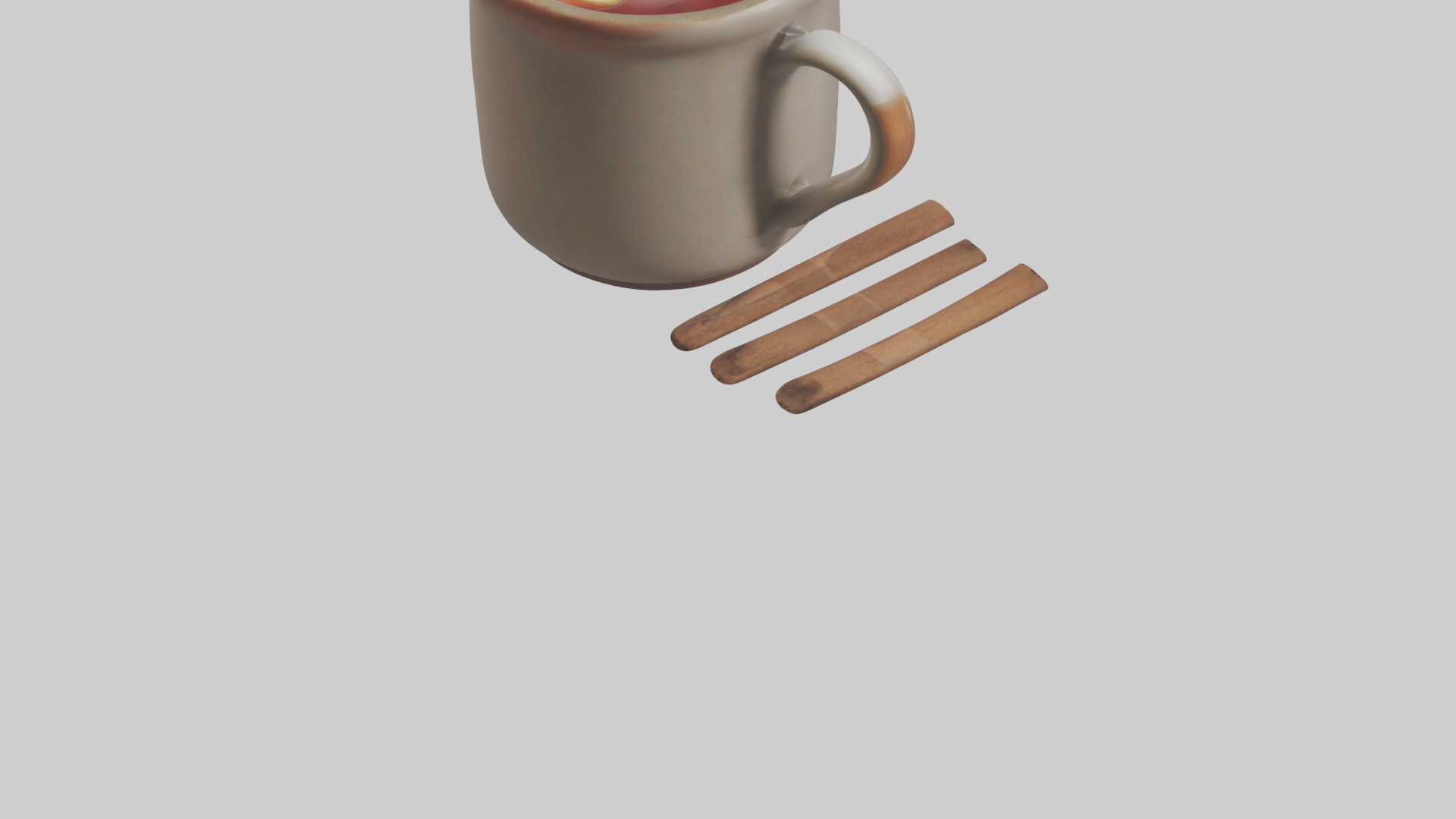 Hot Cider Mug model Low-poly 3D model_4