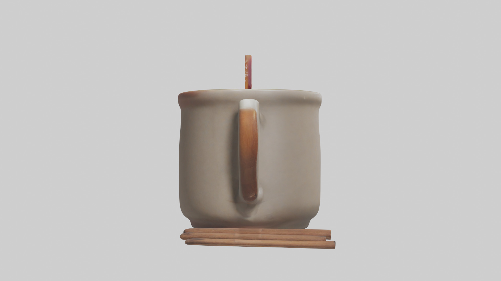 Hot Cider Mug model Low-poly 3D model_13