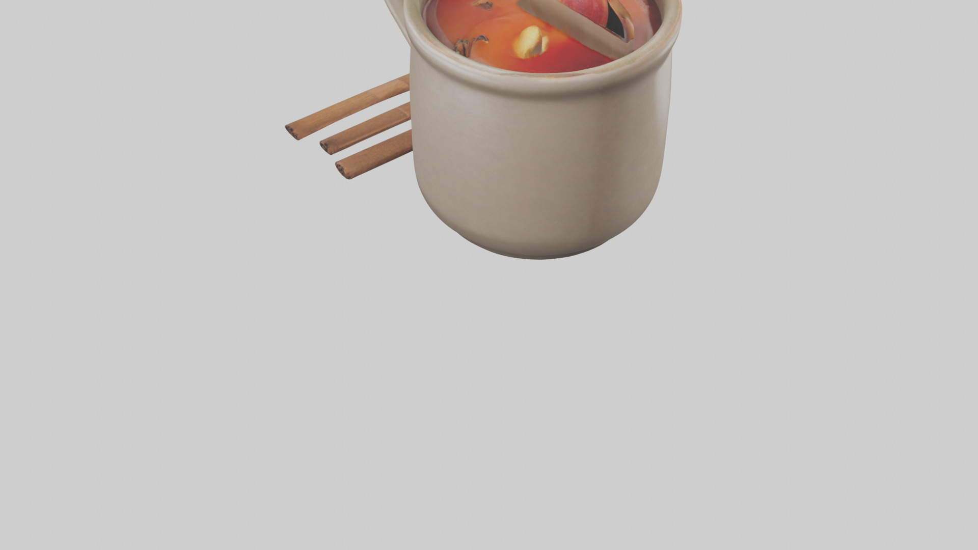 Hot Cider Mug model Low-poly 3D model_5