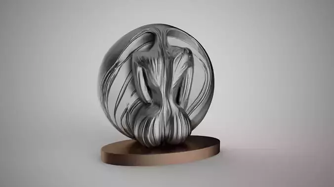 Woman Abstract Trinket