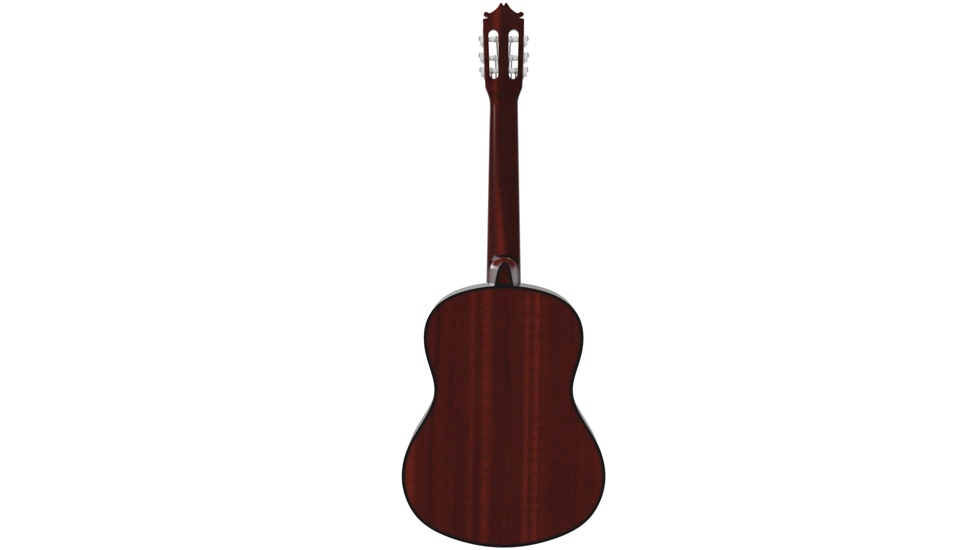 Classic Guitar 3D model_5