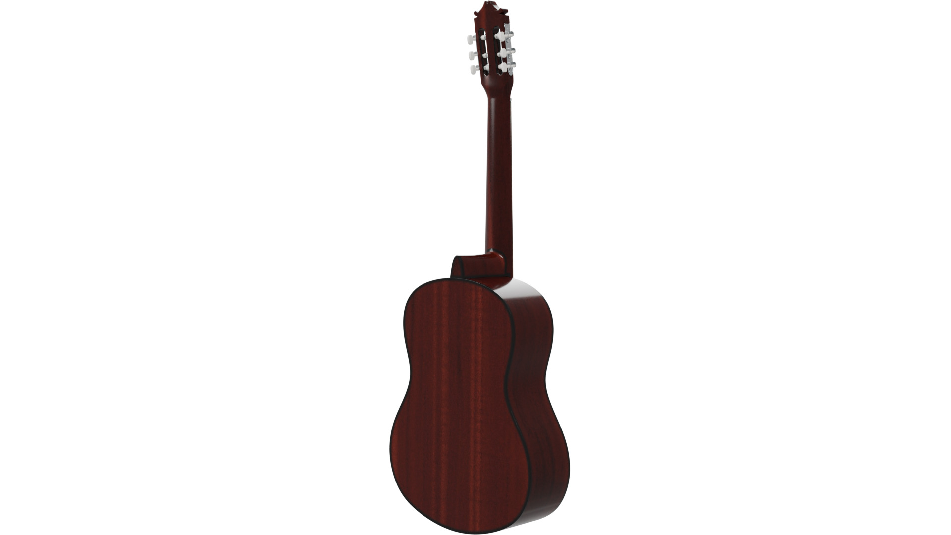 Classic Guitar 3D model_6