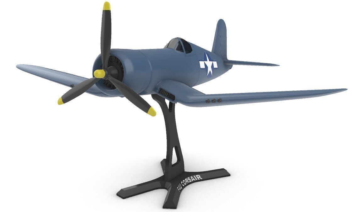F4U CORSAIR 3D print model_7