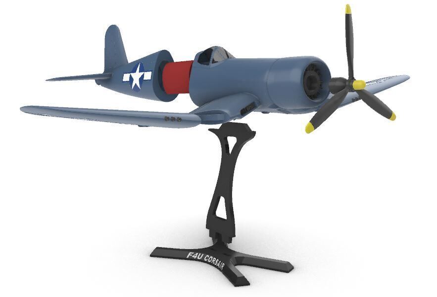 F4U CORSAIR 3D print model_9