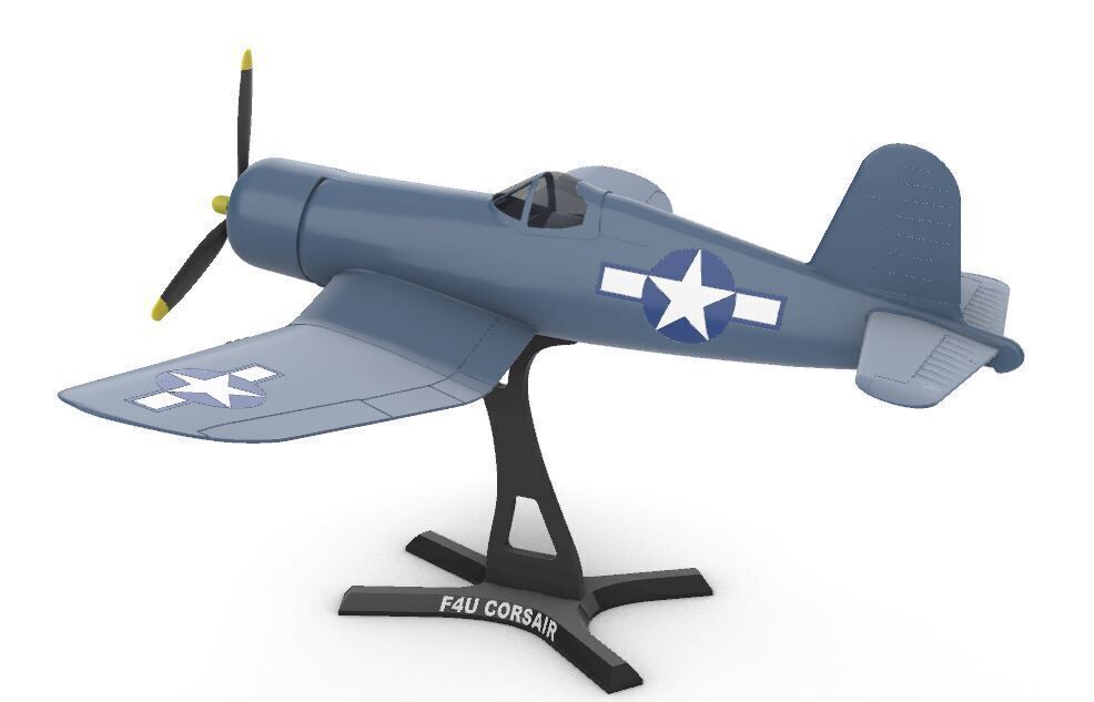 F4U CORSAIR 3D print model_4