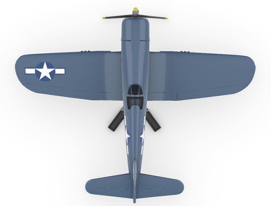 F4U CORSAIR 3D print model_6
