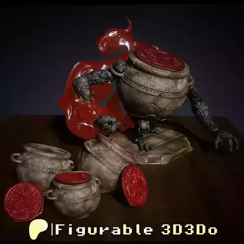 Alexander Iron Fist Elden Ring 3D print model