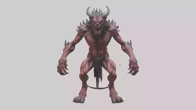 Howling demon model