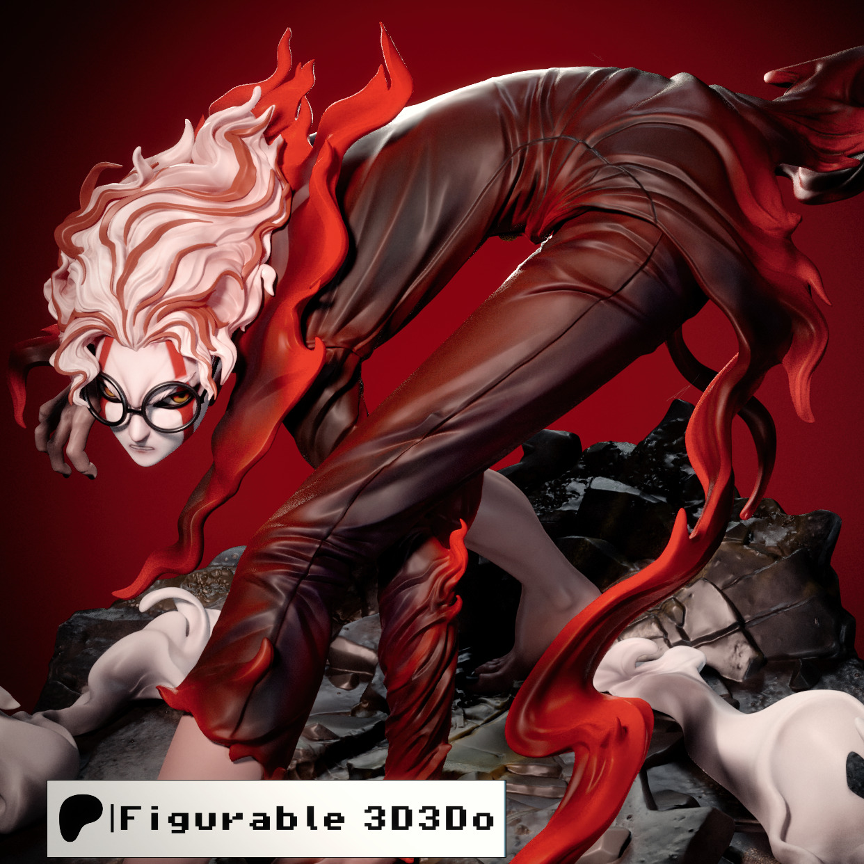 Oakrun Momo from Dandadan 3D printable 3D print model_2