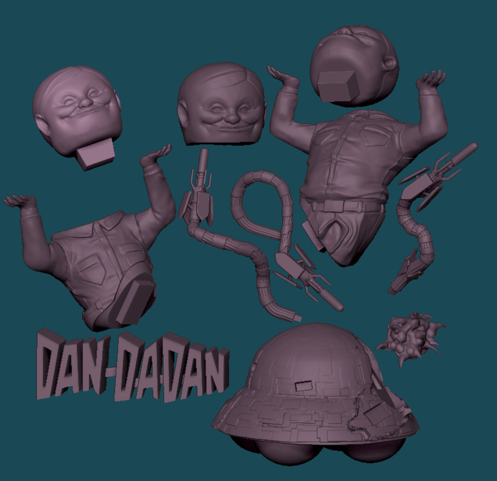 Oakrun Momo from Dandadan 3D printable 3D print model_14