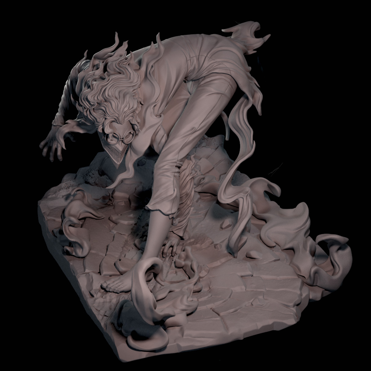 Oakrun Momo from Dandadan 3D printable 3D print model_8