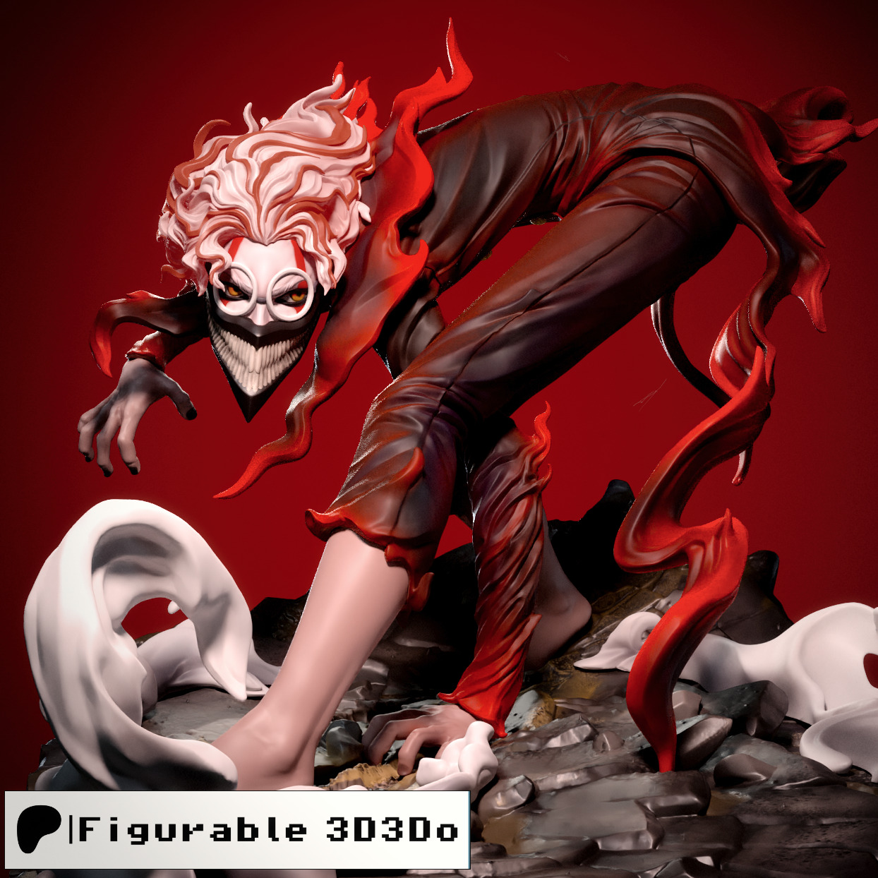 Oakrun Momo from Dandadan 3D printable 3D print model_5