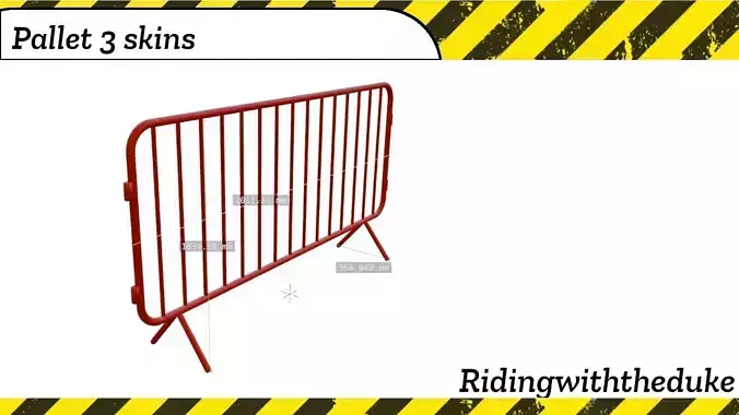 Metal Pedestrian Barrier