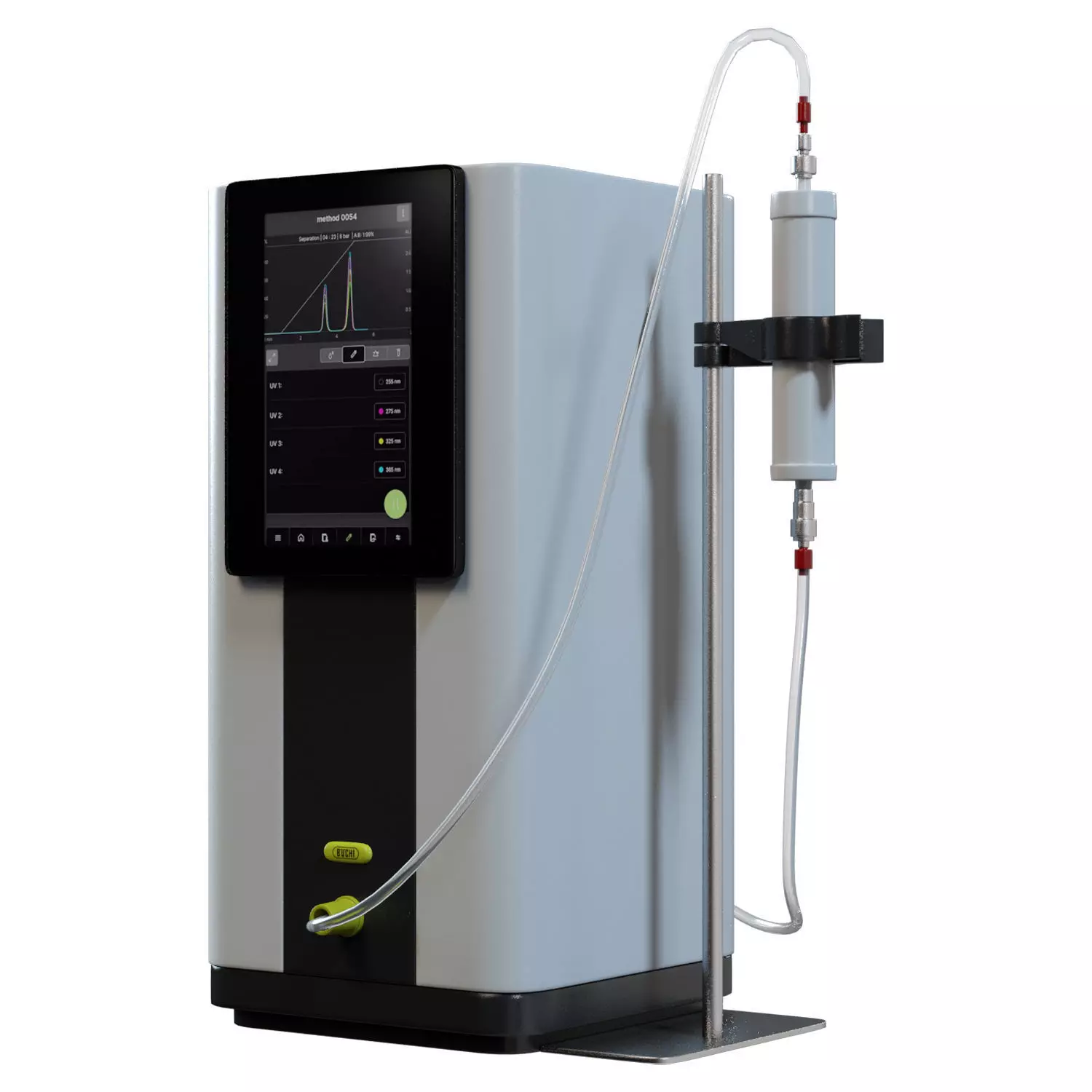 Chromatograph Pure C-900 Low-poly 3D model_0