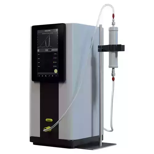 Chromatograph Pure C-900 Low-poly 3D model
