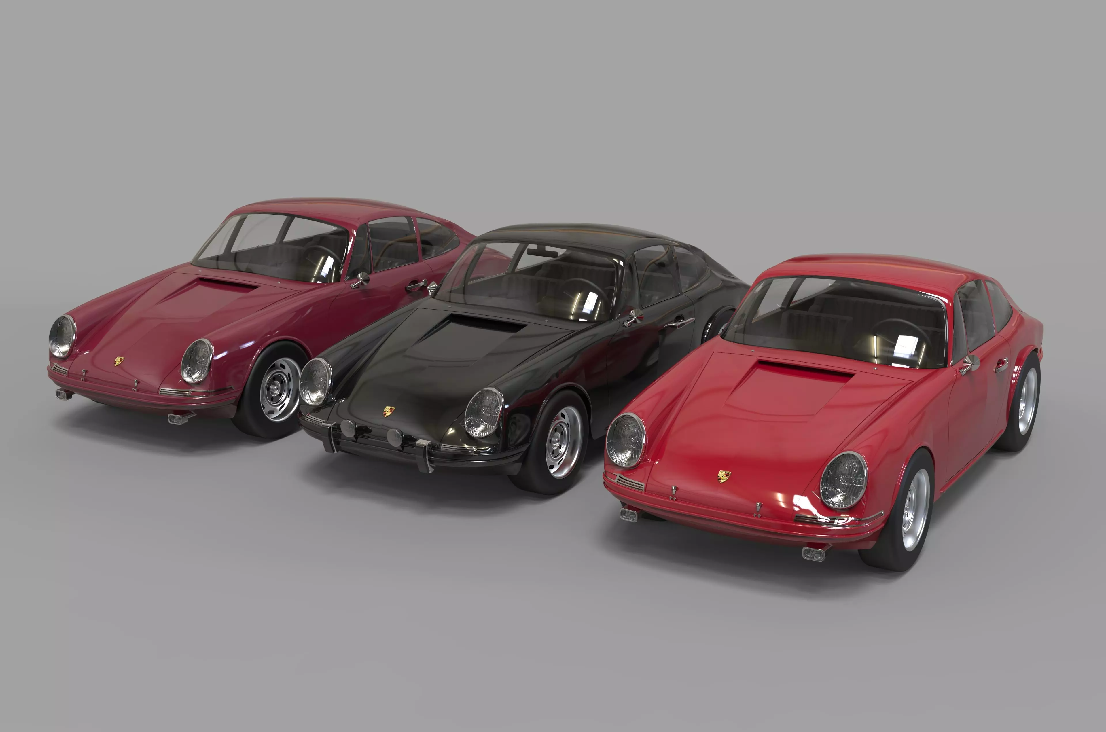 911 Porsche 1967 3D print model