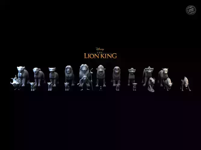 Miniatures - The Lion King