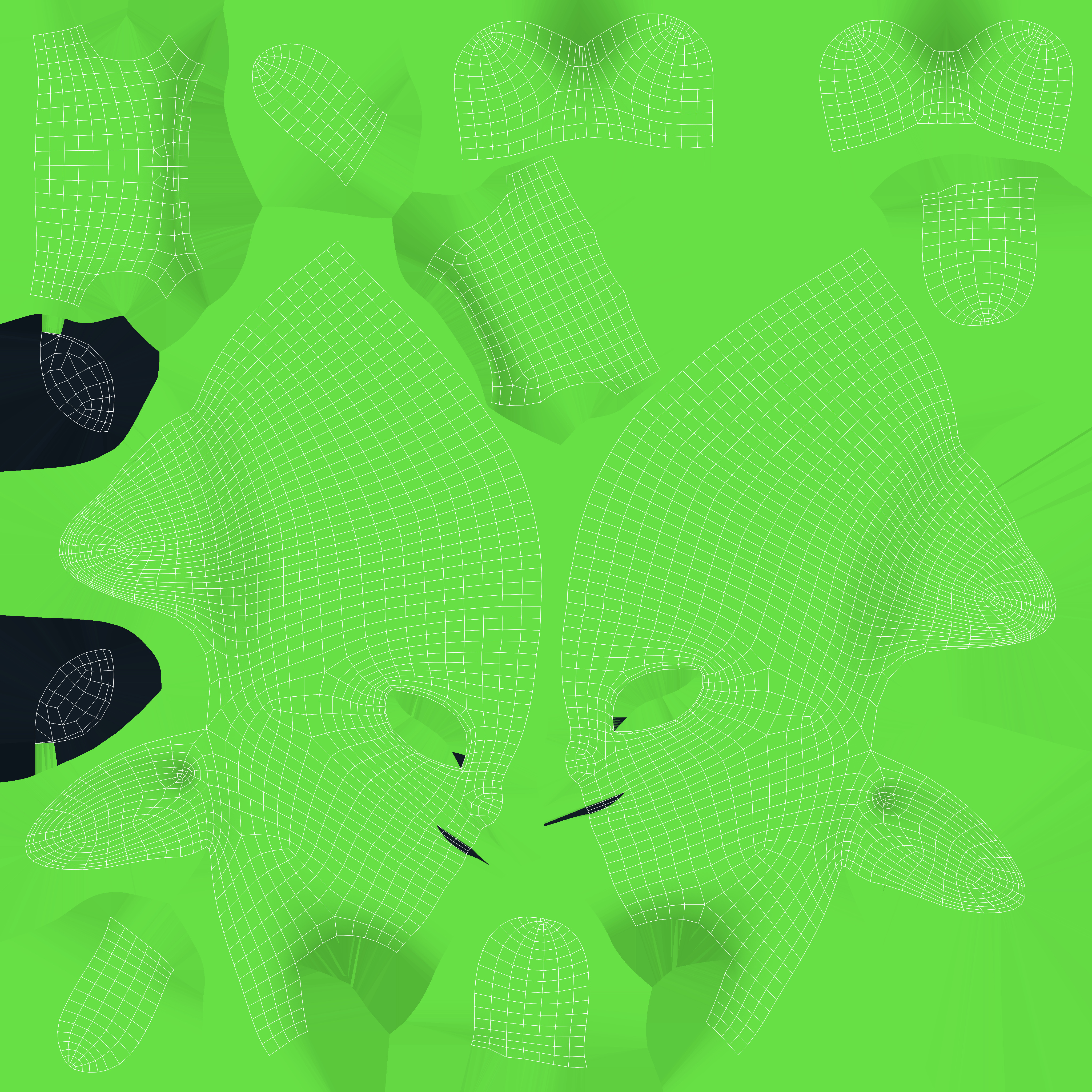 Low-Poly Cartoon Alien 03 Animated  Low-poly 3D model_21