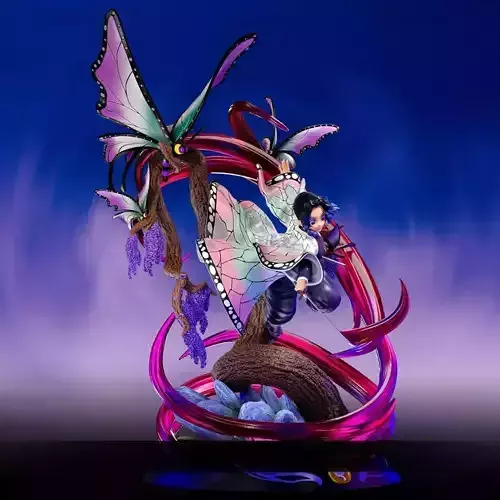 Shinobu Kocho Diorama 3D print model