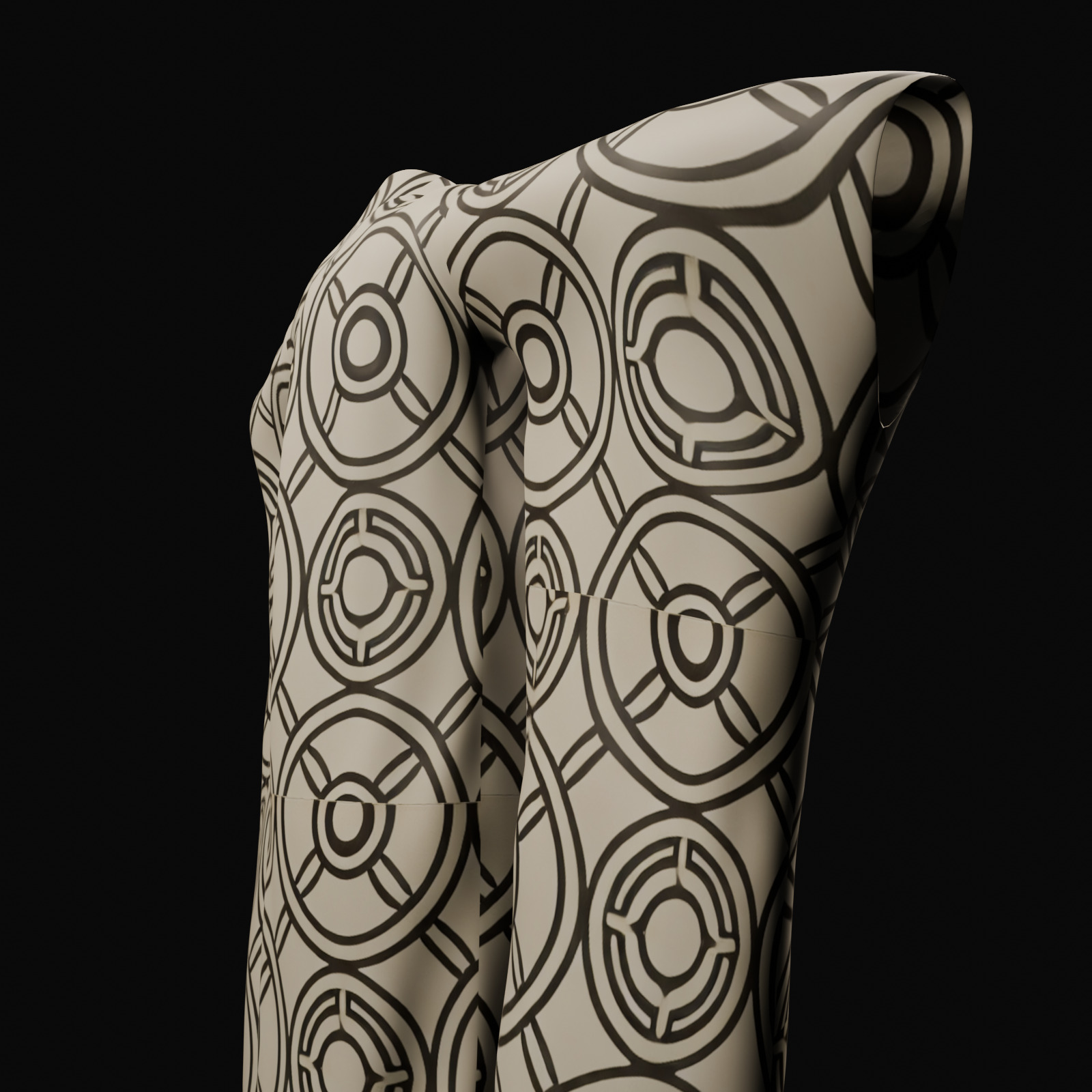 Free Japanese Kimono 3D Model with 10 Traditional Patterns Vol 6 Free 3D model_4