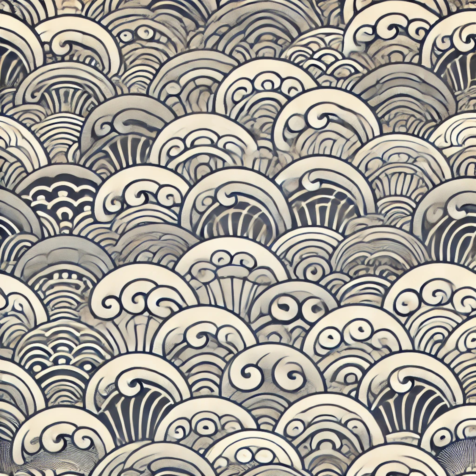 Free Japanese Kimono 3D Model with 10 Traditional Patterns Vol 6 Free 3D model_12