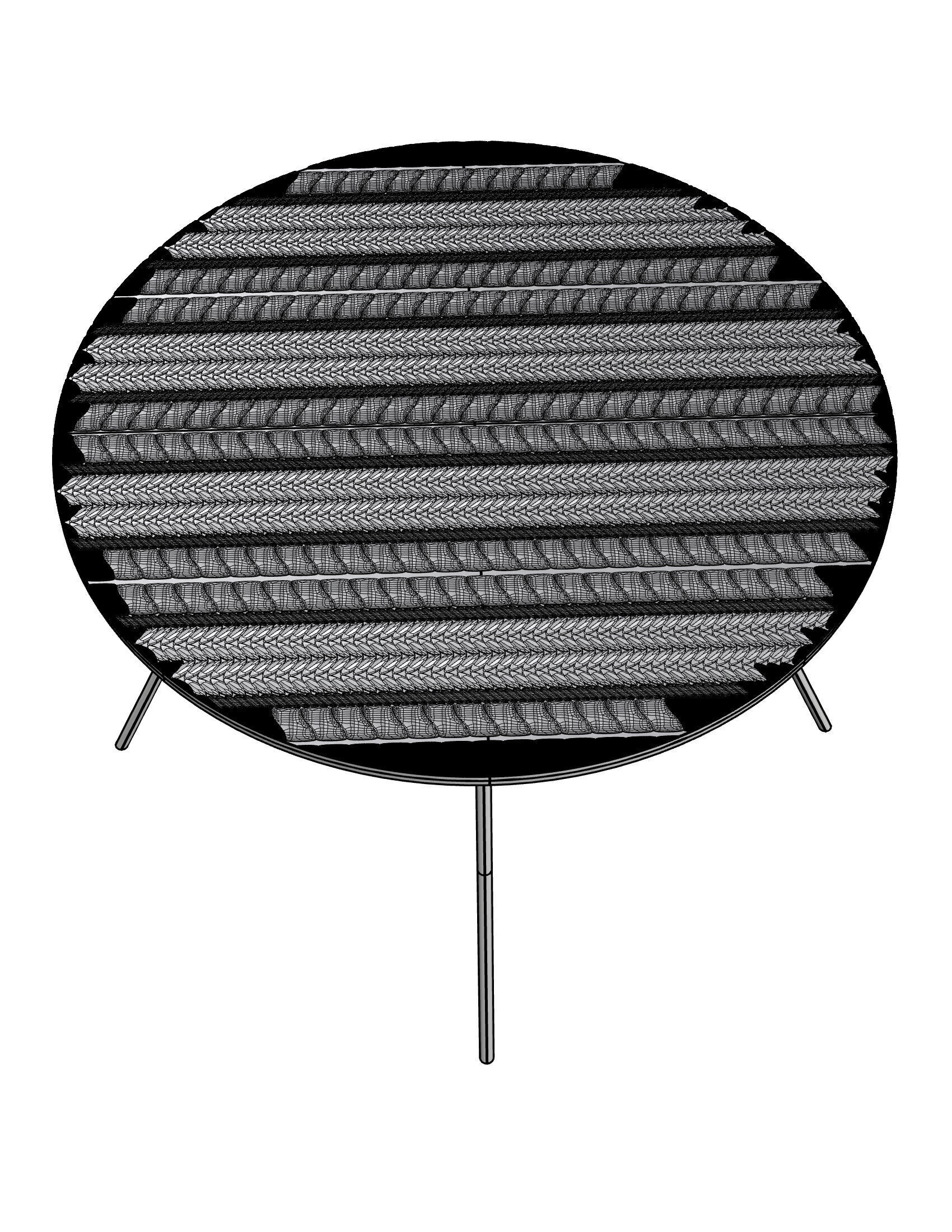 coffee table - bead 3D model_4