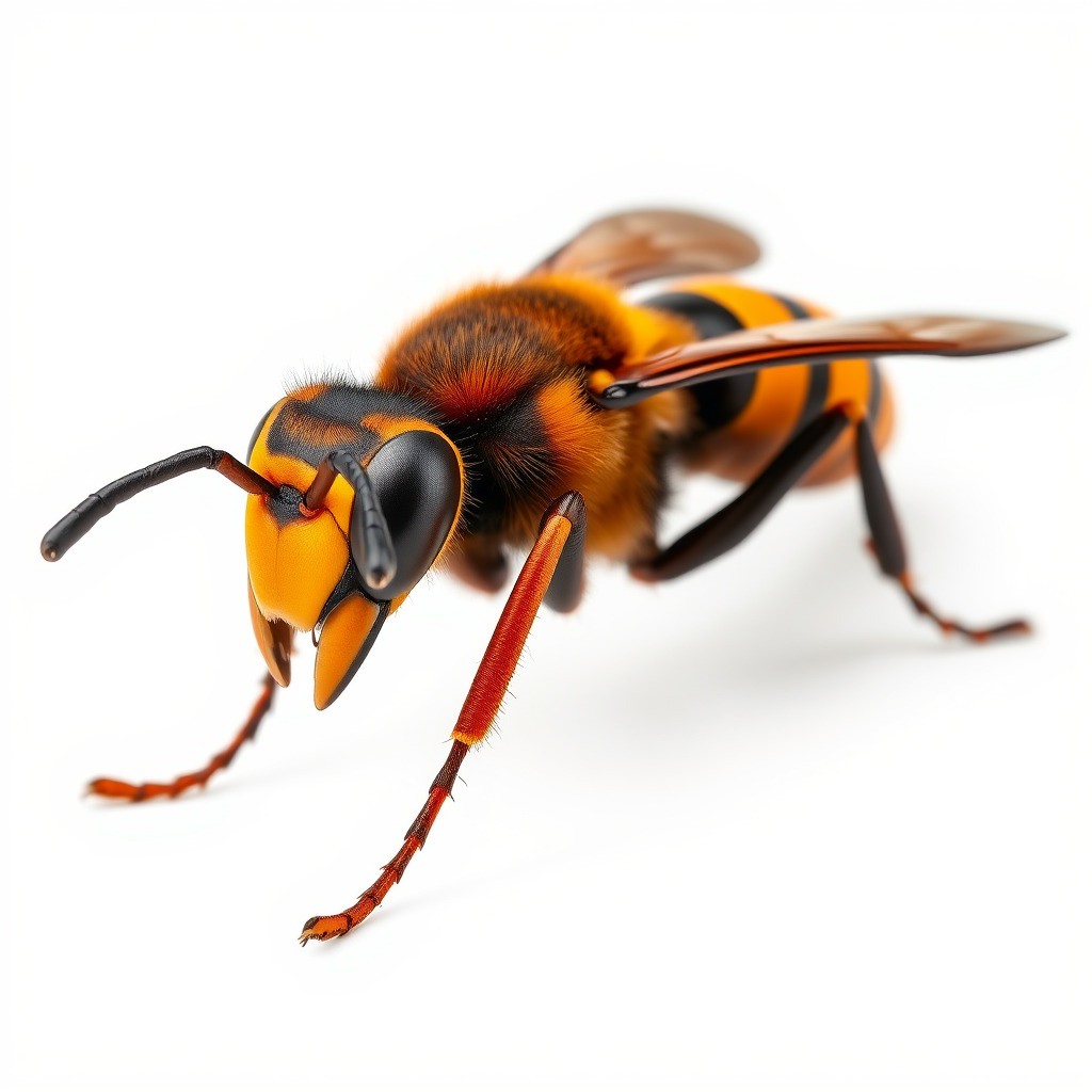 Detailed Hornet Species 3D Model Pack Low-poly 3D model_3