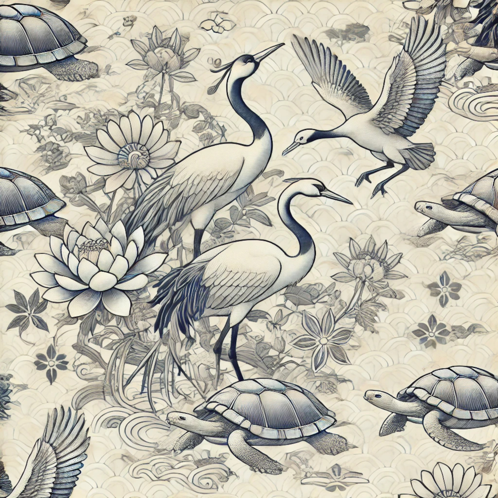 Free Japanese Kimono 3D Model with 10 Traditional Patterns Vol 7 Free 3D model_11