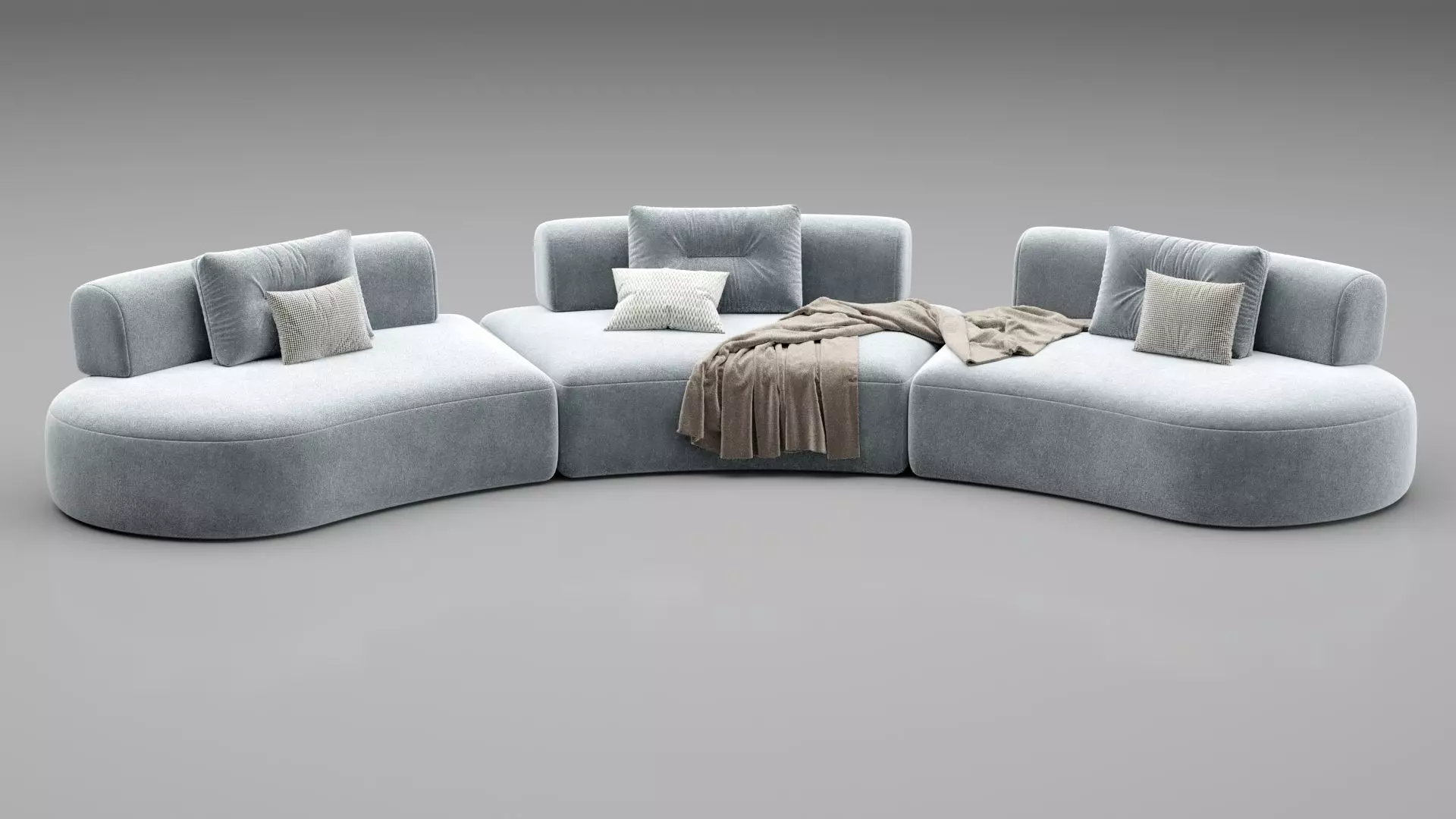 Modular Sofa Set 3D model