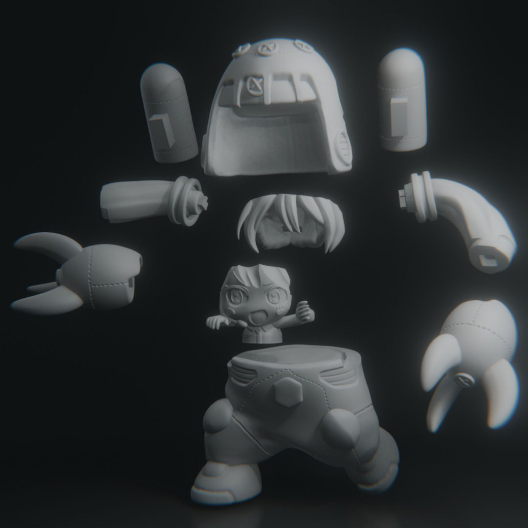 Hatsune Miku Zgok 3D print model_4