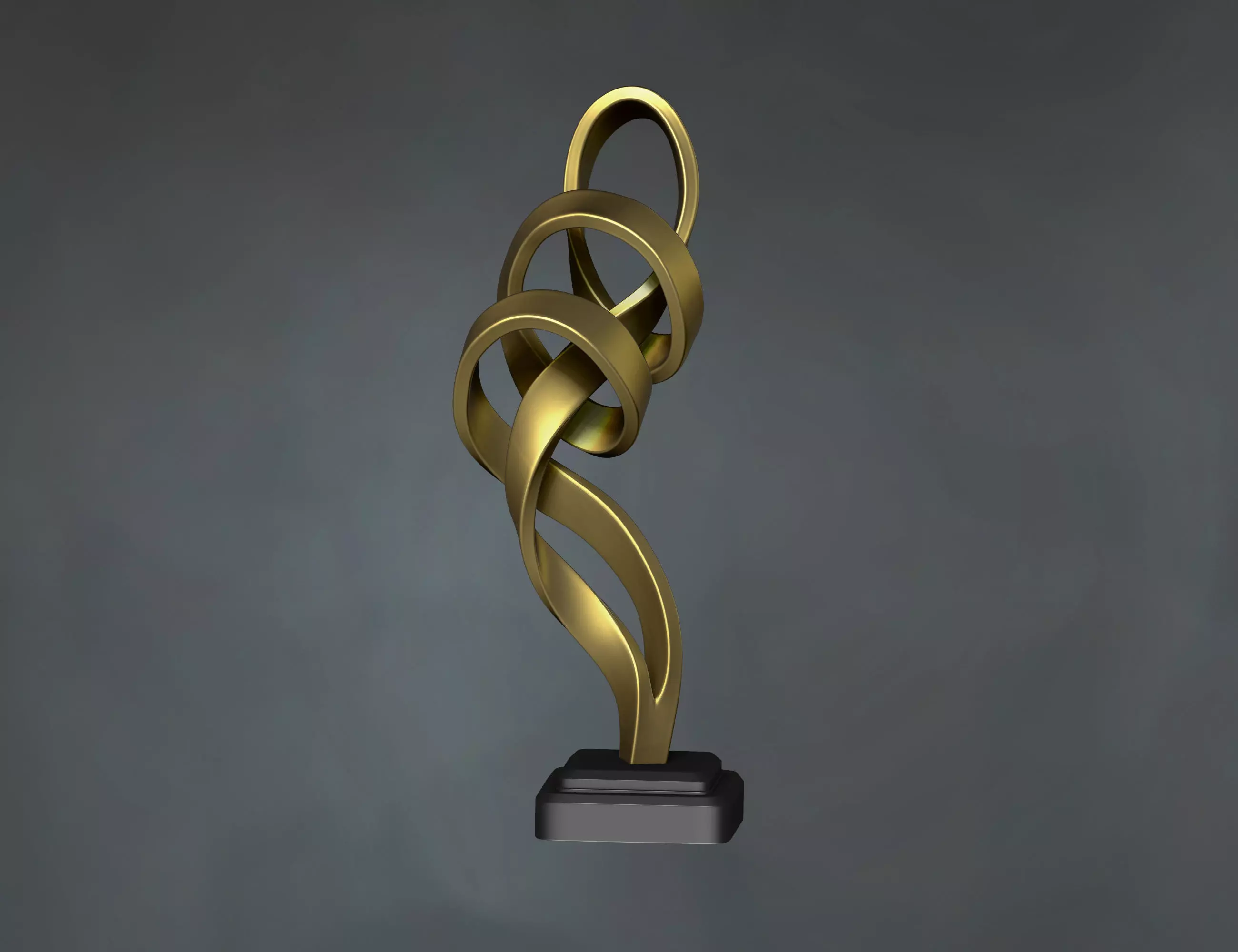 Abstract sculpture tabletop decoration 3D print model