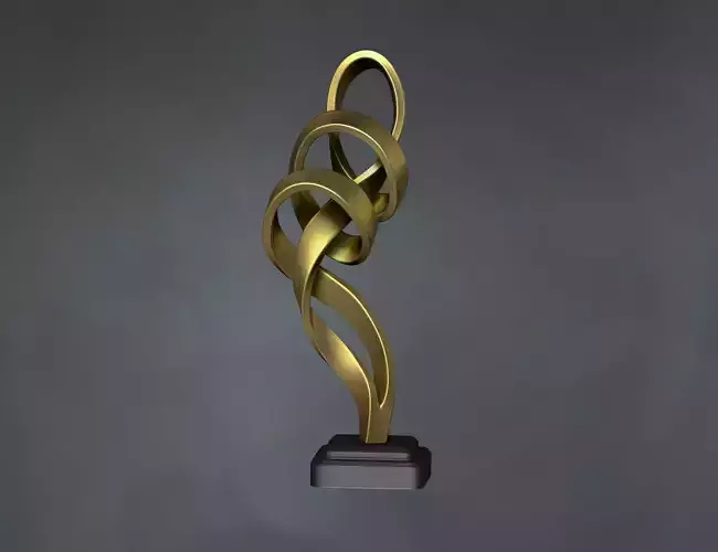 Abstract sculpture tabletop decoration 