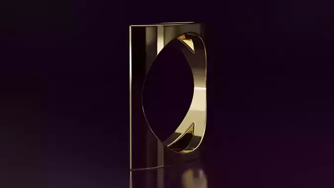 free form square ring 