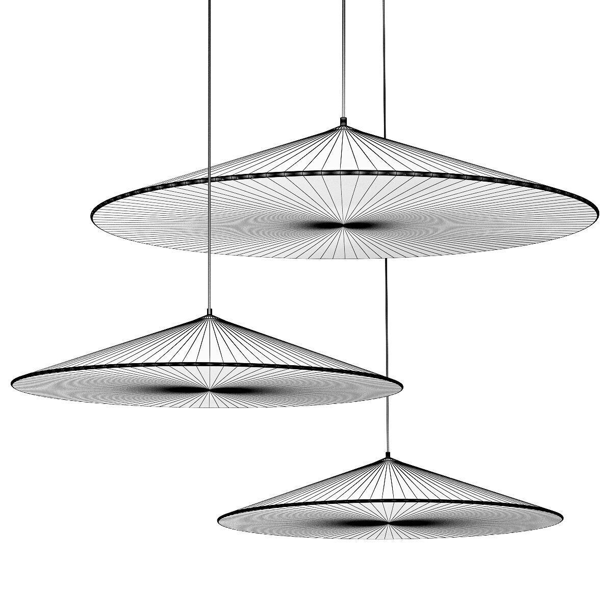 Nordic Fabric Lamp 3D model_3