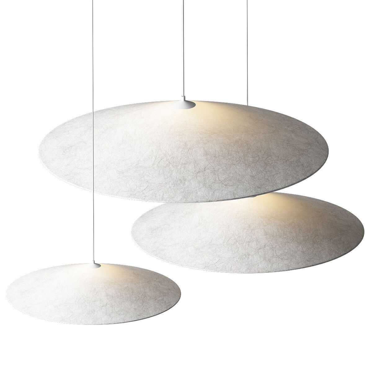 Nordic Fabric Lamp 3D model_1