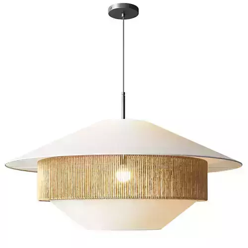 Stevie Mixed Woven Pendant