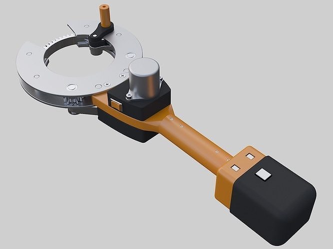 Cable wrapping machine 3D model