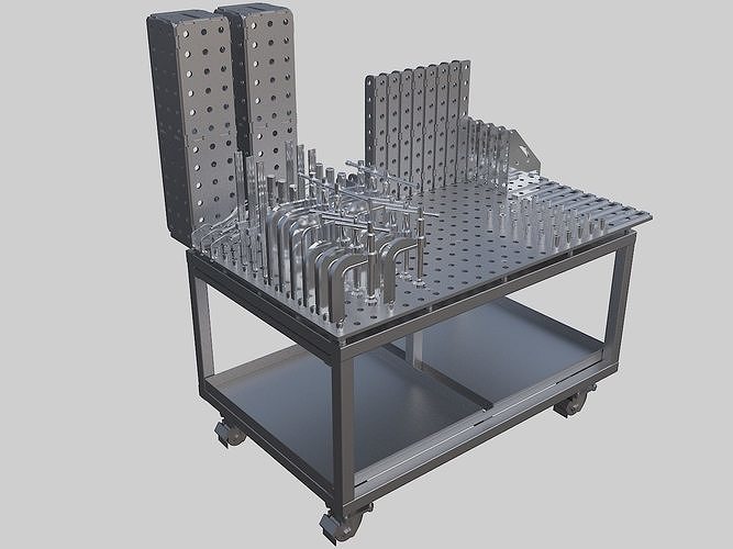Welding table 3D model
