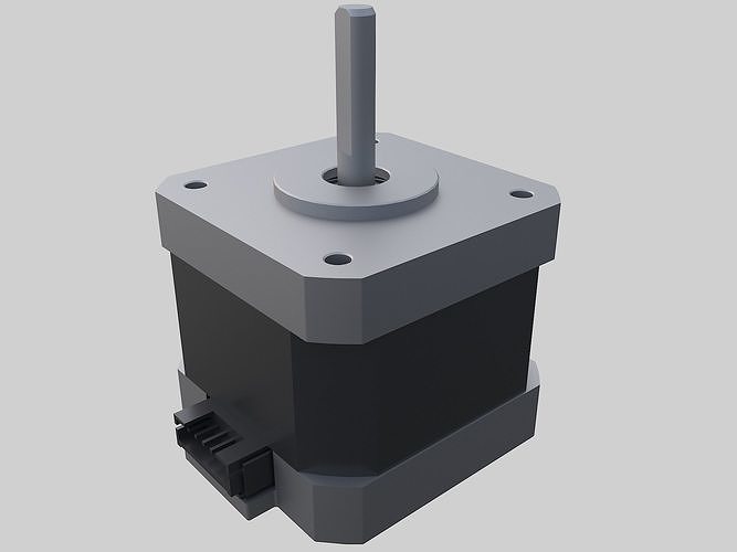 Stepper Motor 3D model