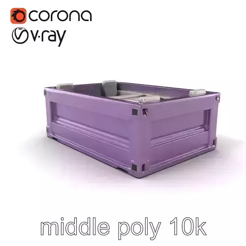 Modular Electronics Packaging Crate model pack