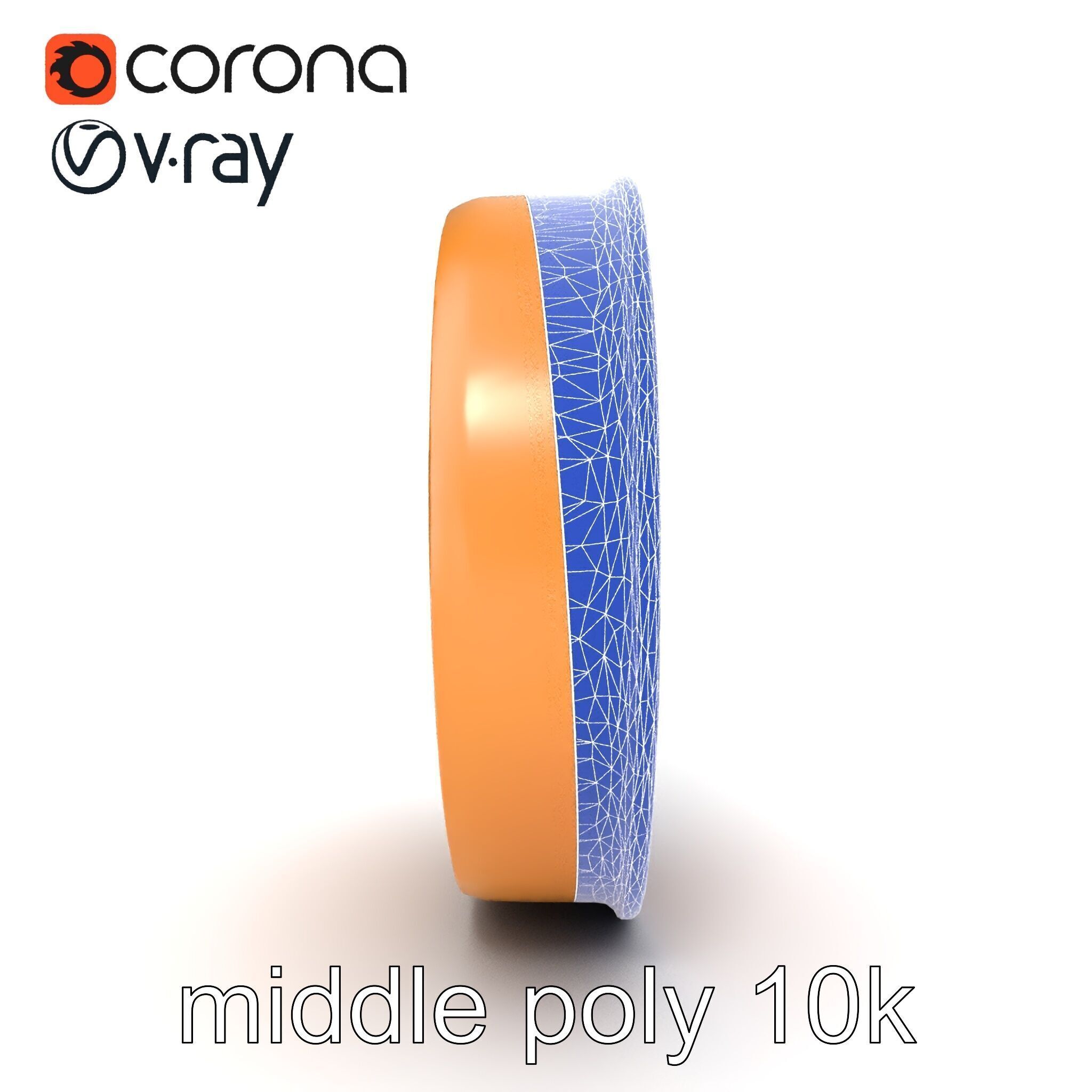 Luxury Hat Box Satin-Lined Elegance Model Pack Low-poly 3D model_15