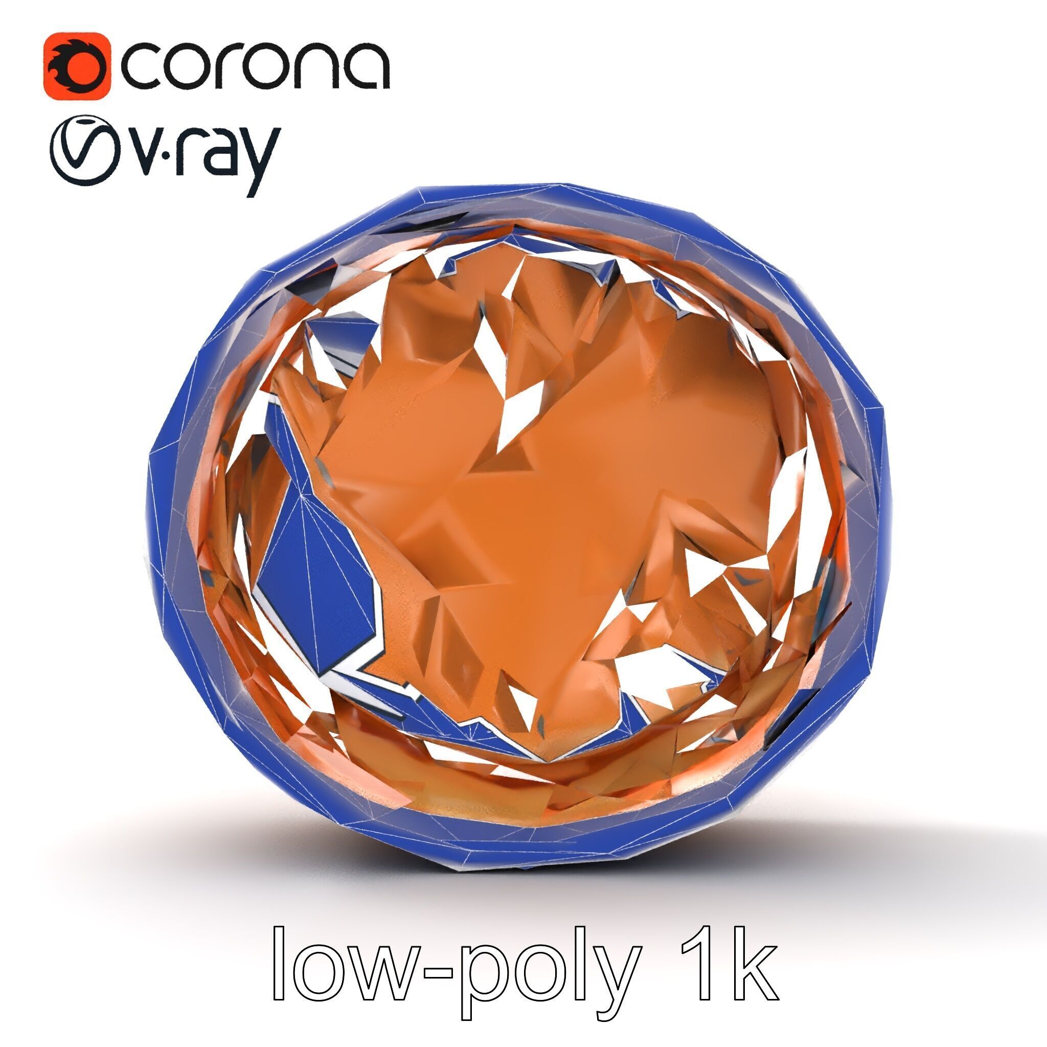 Luxury Hat Box Satin-Lined Elegance Model Pack Low-poly 3D model_30