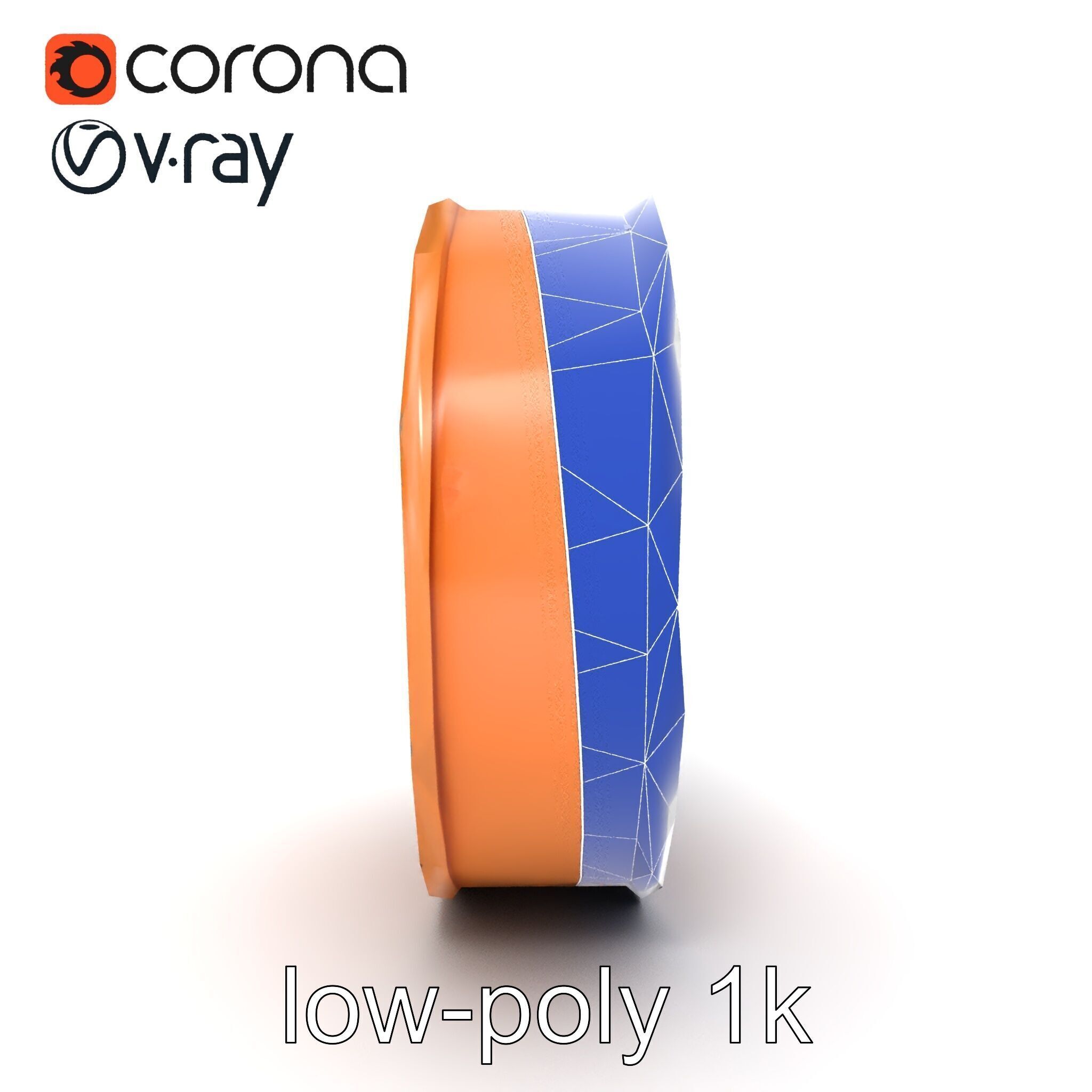 Luxury Hat Box Satin-Lined Elegance Model Pack Low-poly 3D model_24