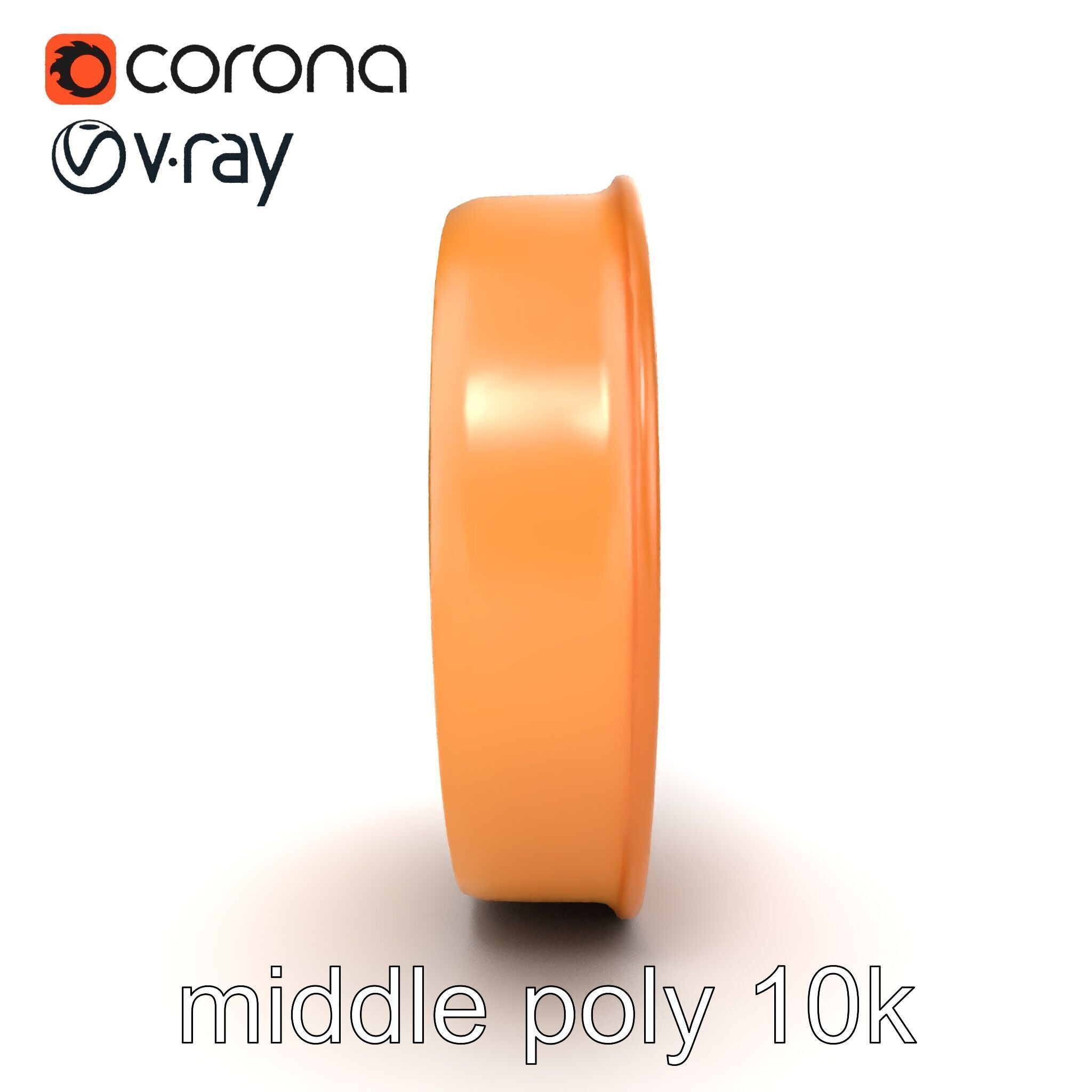 Luxury Hat Box Satin-Lined Elegance Model Pack Low-poly 3D model_13